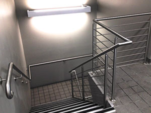 Stainless steel balustrades manufactured & installed for a Perth McDonalds restaurant